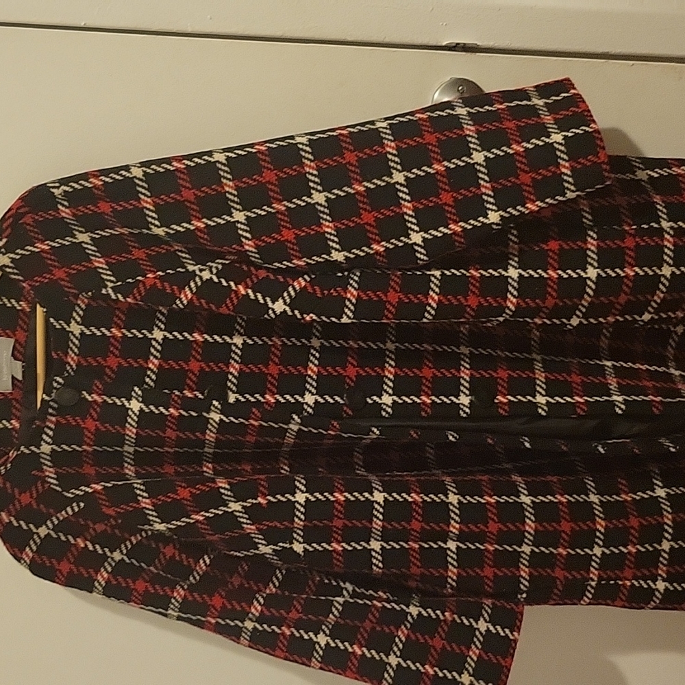 Vintage Liz Claiborne Wool Blend Car Coat 3XPetite